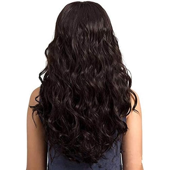 DILLARDS European And American Women's Long Hair Curly Hair Big Wave Simulation Hair Fiber Hair Full Head Cover, 2724665638757 - Image 3